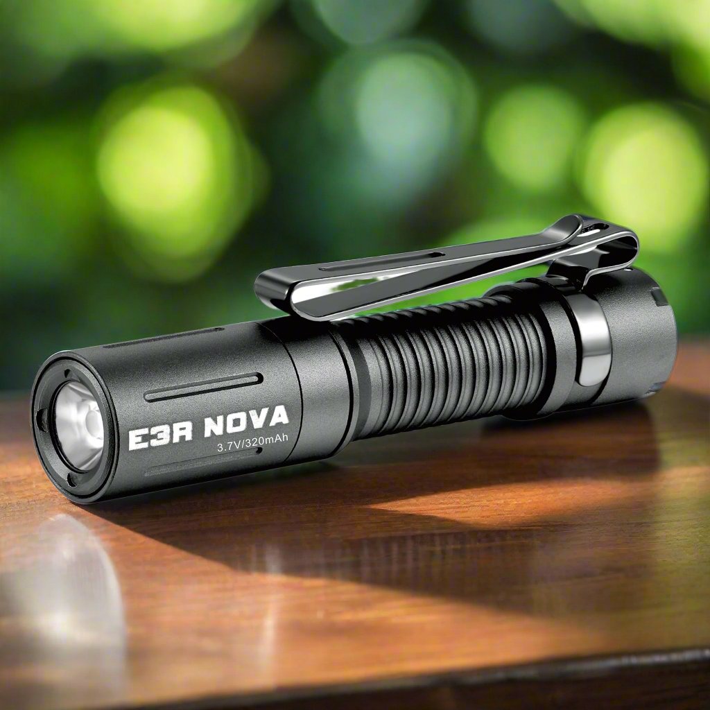 PowerTac E3R Nova Rechargeable Flashlight — 820 Lumens