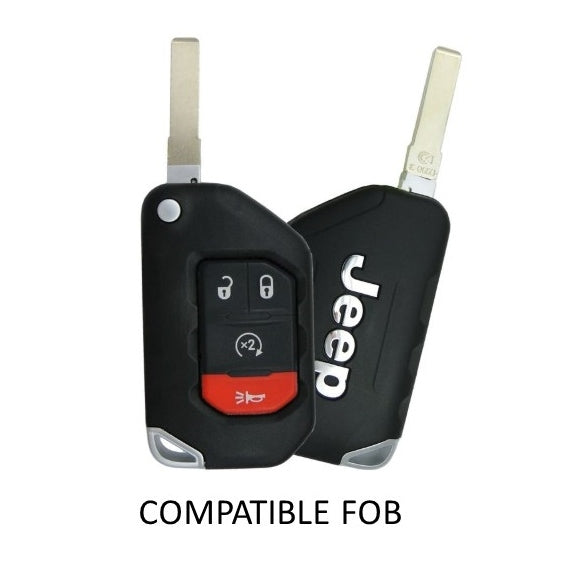 Injection Fob IF029 (V2 Wrangler JL / Gladiator JT) — Gecko