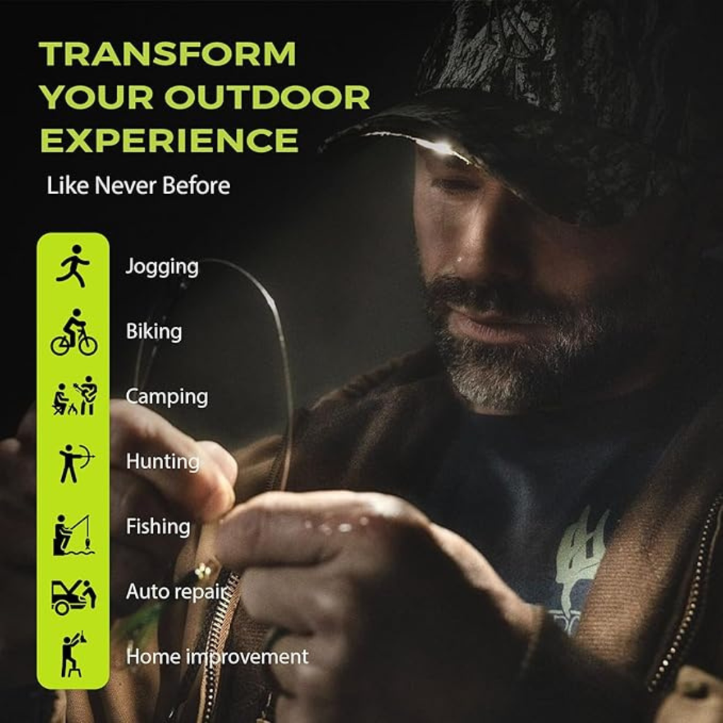 POWERCAP 2.5 Rechargeable LED Headlamp Hat - IPX4