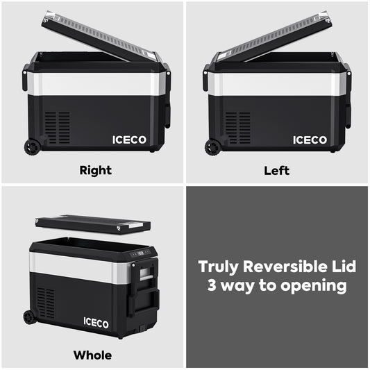 ICECO JP40 Pro Dual Zone Wheeled Portable Fridge Freezer 40 LT
