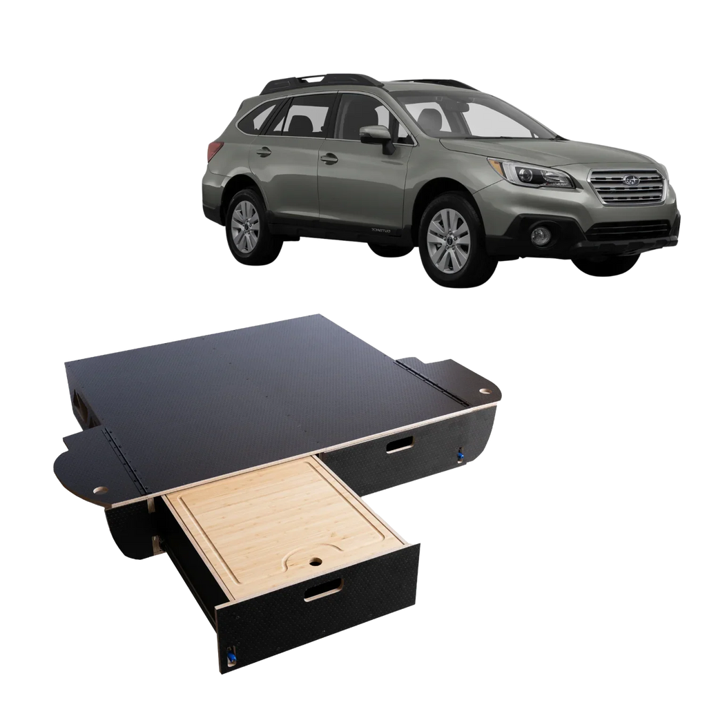Outback | Dual Drawer Storage System & Bed Platform | 5th and 6th Gen Subaru