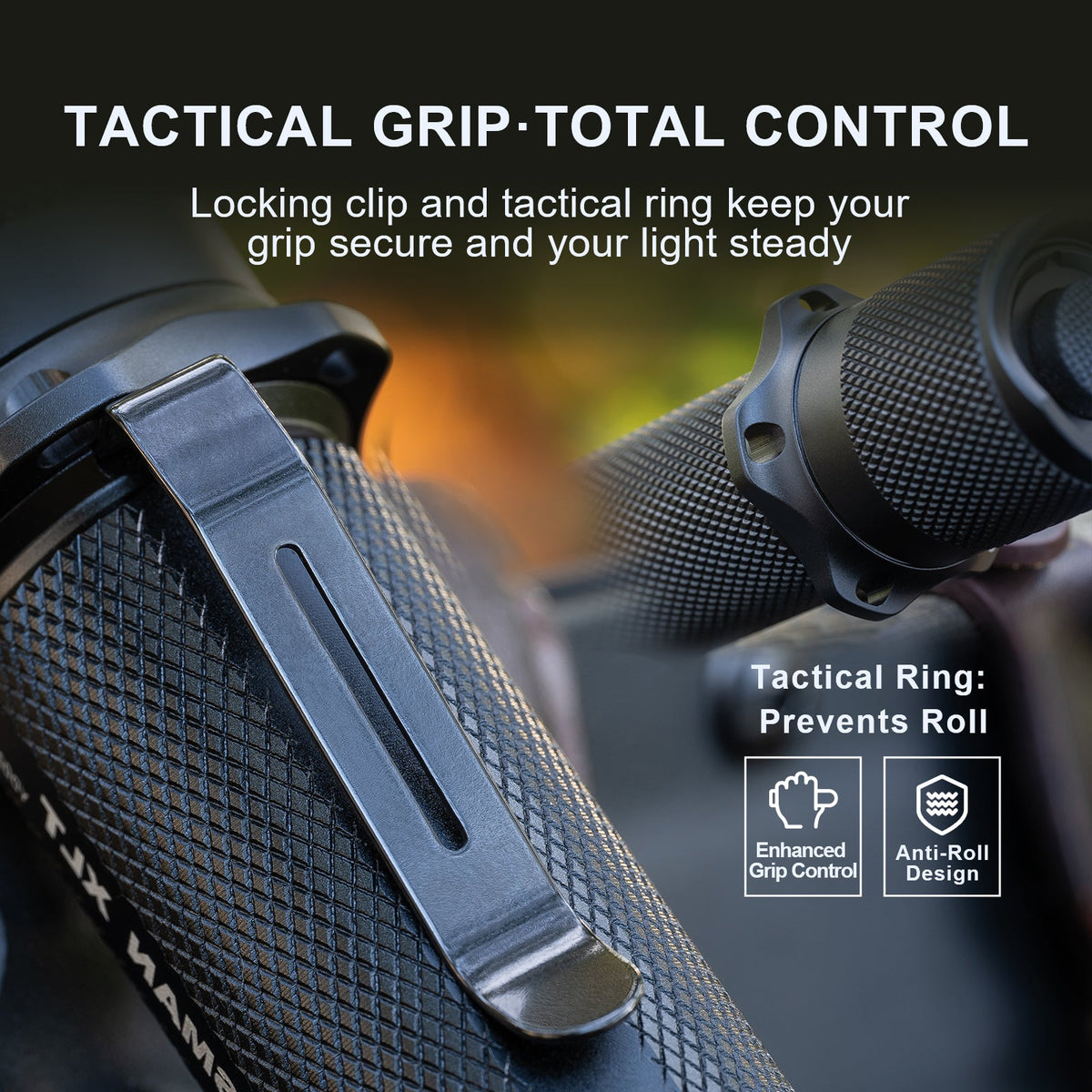 PowerTac Huntsman XLT Long-Throw Flashlight — 1,250 Lumens
