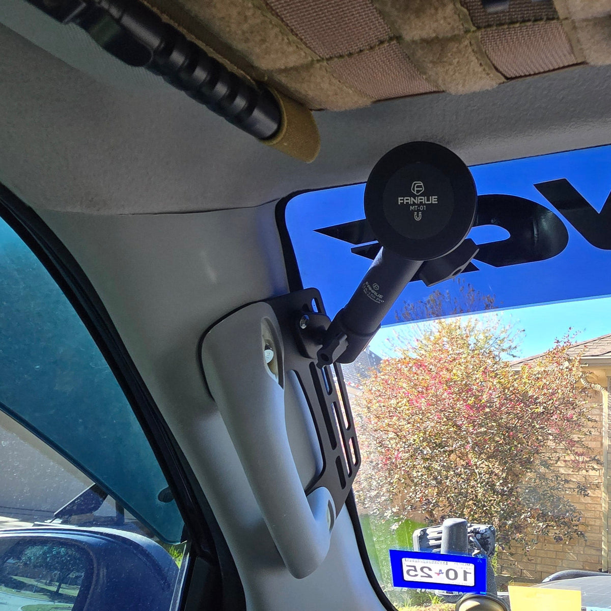 2010-2024 Toyota 4Runner (5th Gen) BGUCAR & KTJO DRIVER Side Compatible A-Pillar Grab Handle Accessory Mount For Phones Ham…