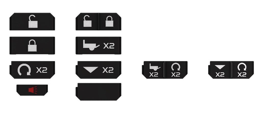 Injection Fob IF021 (2019+ RAM) — Army Green