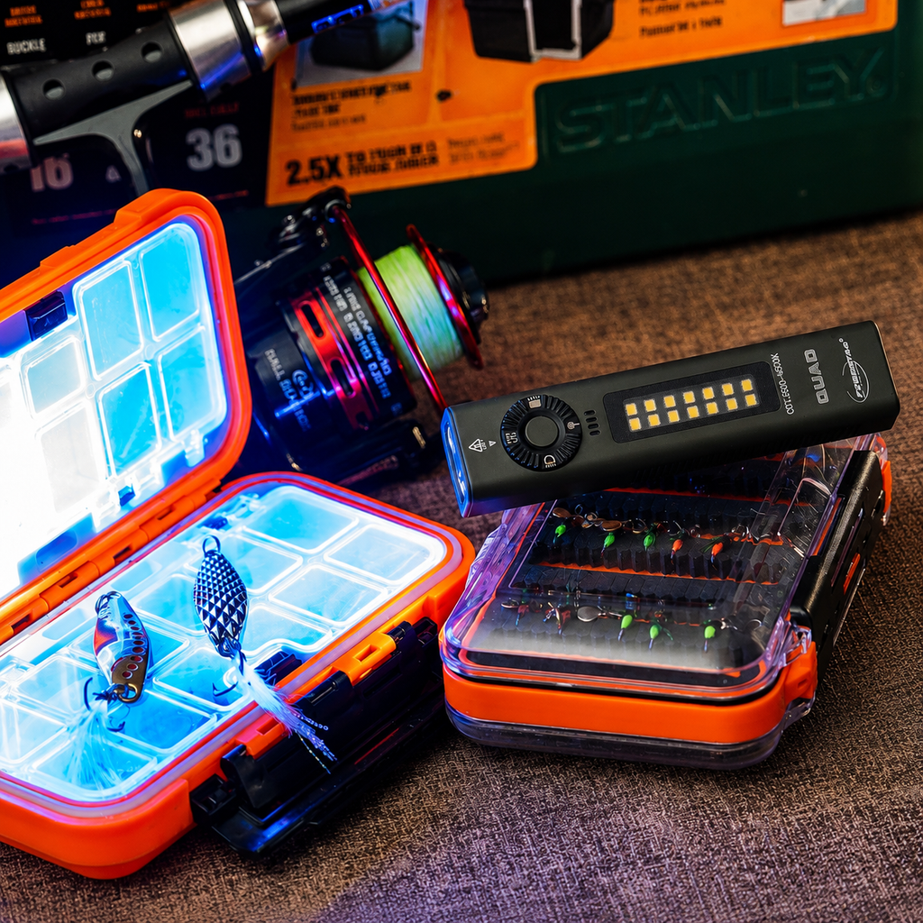 PowerTac QUAD 4-in-1 Rechargeable Flashlight — 2,000 Lumens