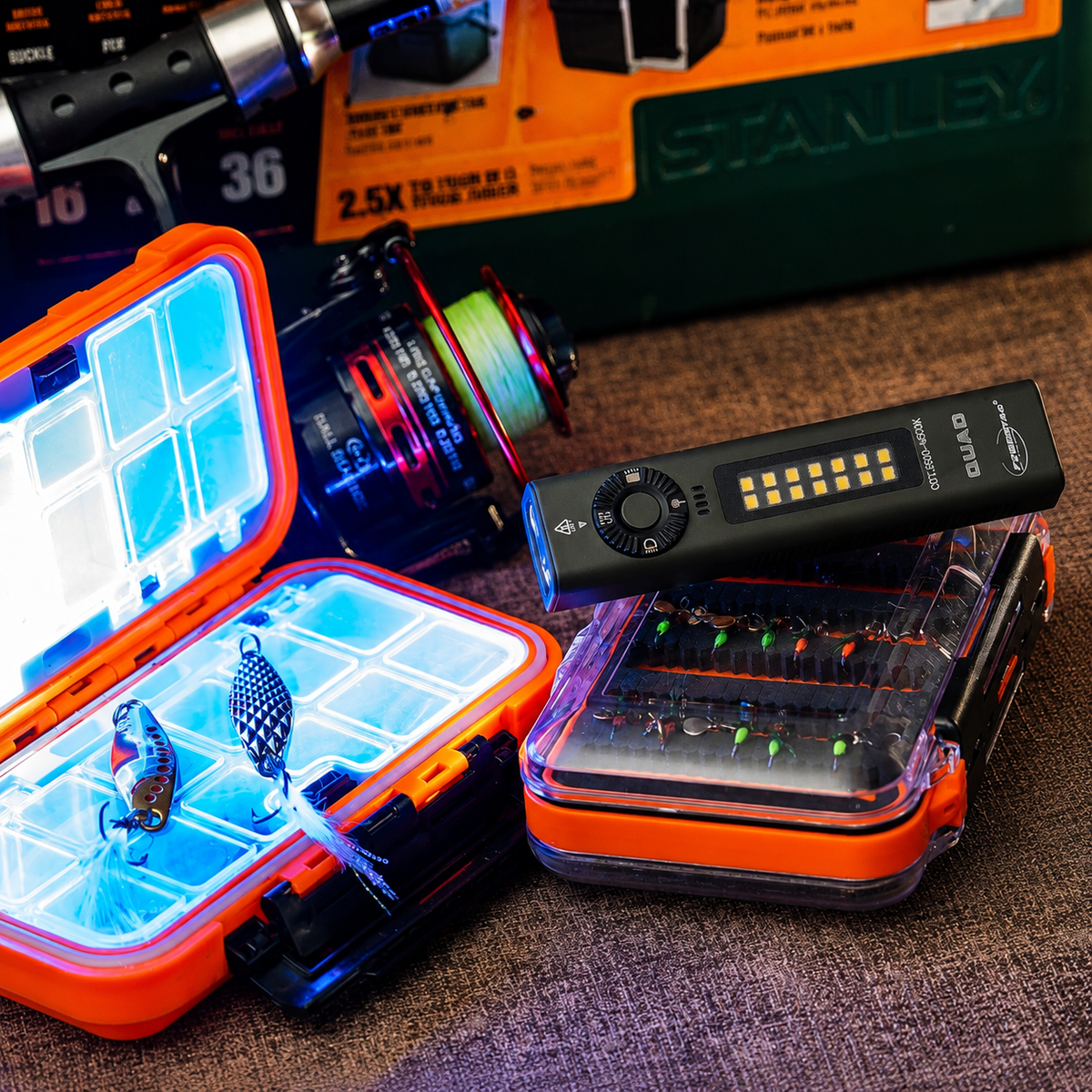 PowerTac QUAD 4-in-1 Rechargeable Flashlight — 2,000 Lumens