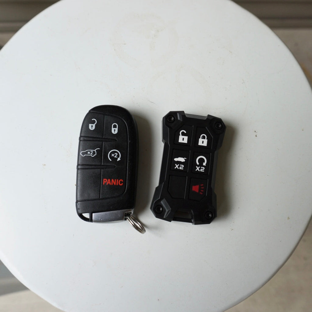 Injection Fob IF025 (Jeep Smart) — Gray
