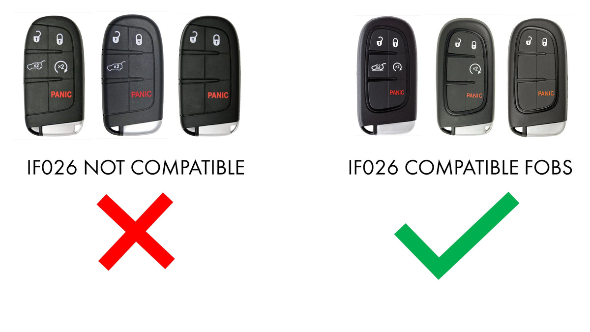 Injection Fob IF026 (Jeep Smart) — Army Green
