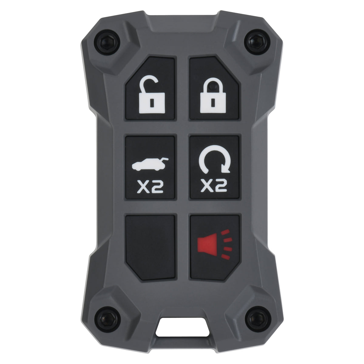 Injection Fob IF026 (Jeep Smart) — Gray