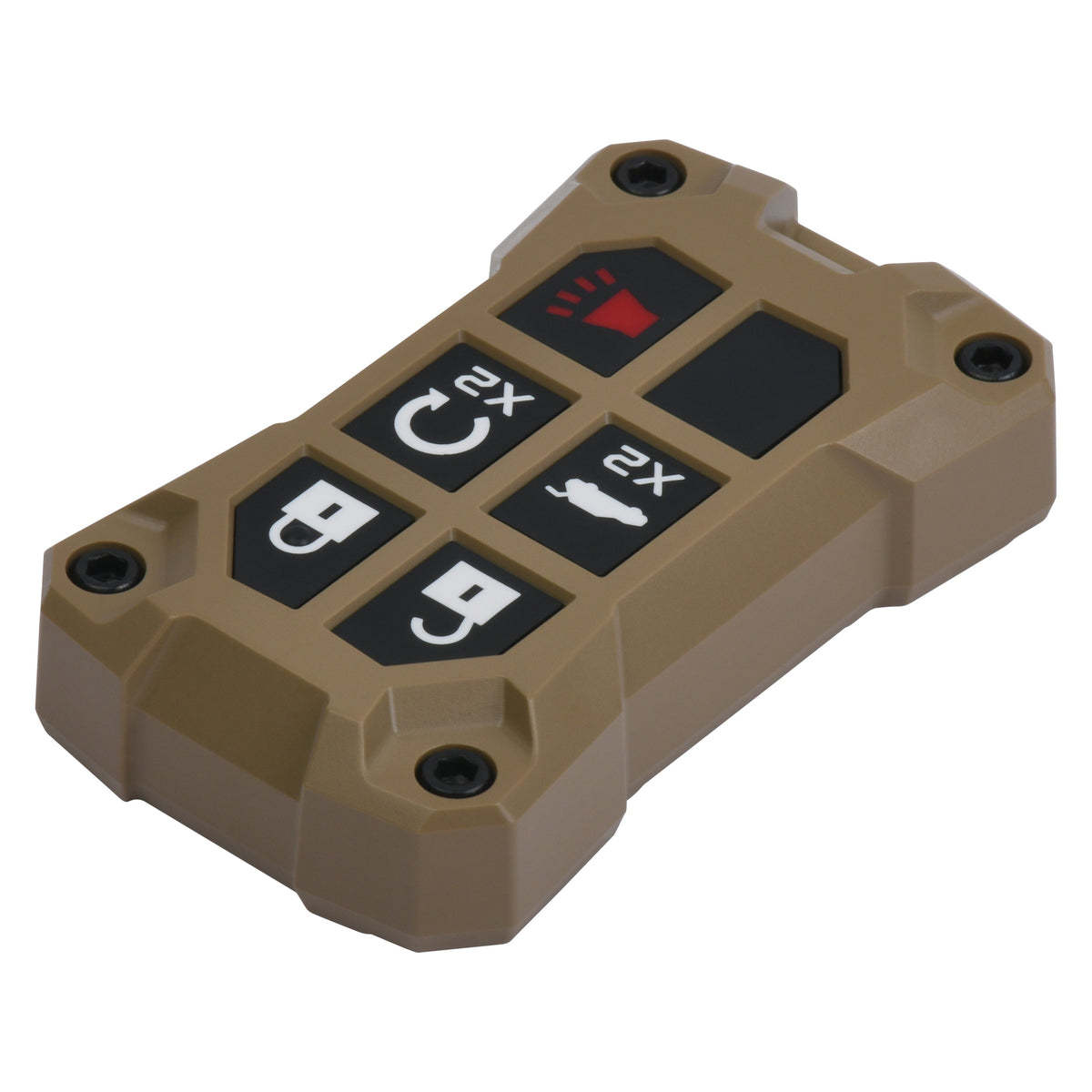 Injection Fob IF026 (Jeep Smart) — Tan