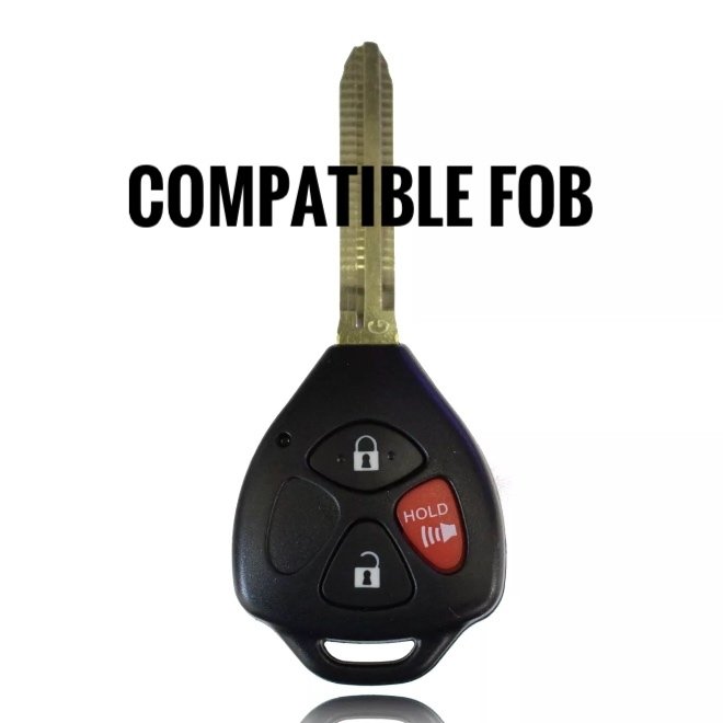 Injection Fob IF011 (5th Gen 4Runner) — Black