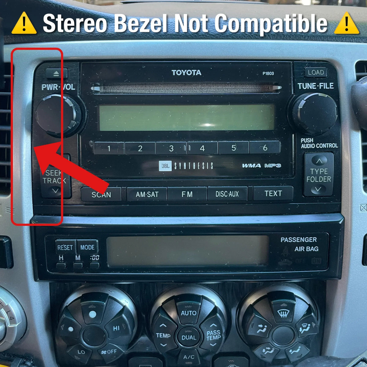 Toyota 4Runner Dash Mount — 2003–2009