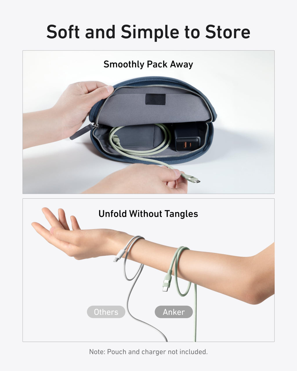 Anker Braided USB-C Charging Cable — 240W