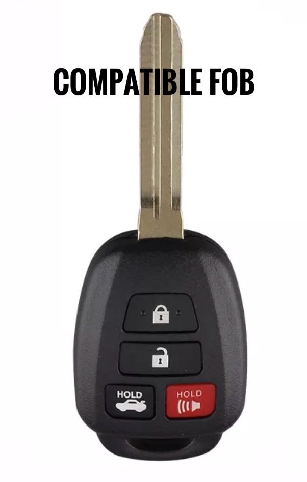 Injection Fob IF009 (2018-2019 Tundra / 2016-2023 Tacoma Manual/SR5) — Black