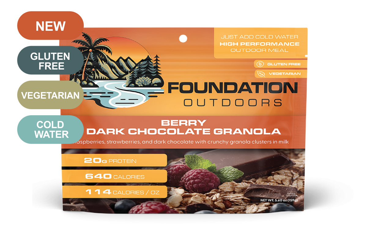 Berry Dark Chocolate Granola by FOUNDATION Outdoors