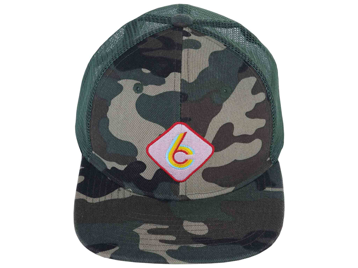 C6 Outdoor Camo Flat Deck Cap