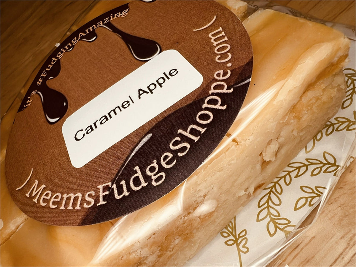 Caramel Apple Fudge with Real Apples
