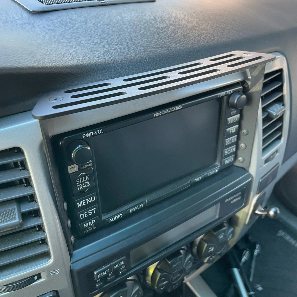 2003-2009 Toyota 4runner (4th Gen) Accessory Dash Mount Molle AMP Phone Tablet Radios Overlanding by Elevate Metalcraft