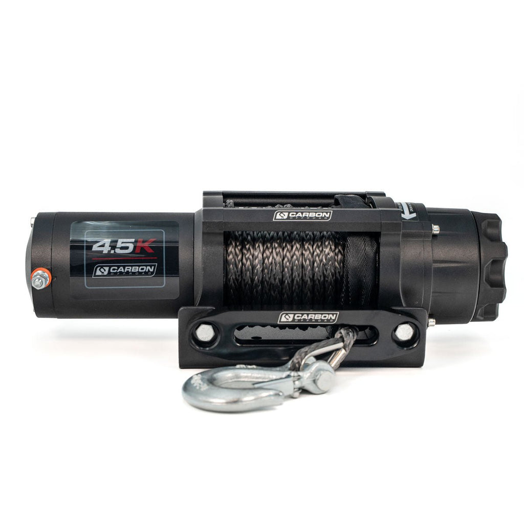 Carbon 4.5k 4500lb ATV/Trailer Winch by Carbon Offroad USA