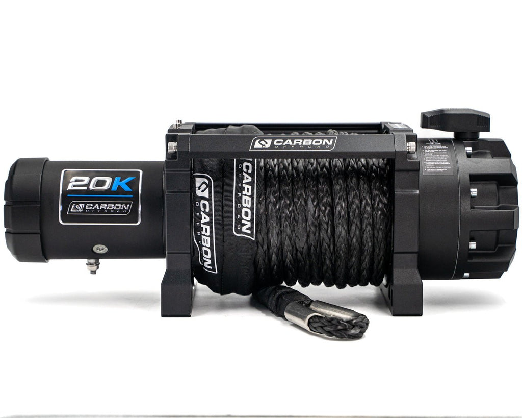 Carbon Offroad Extreme Duty Scout Pro 20000lb Truck Winch 24V Winch Only by Carbon Offroad USA