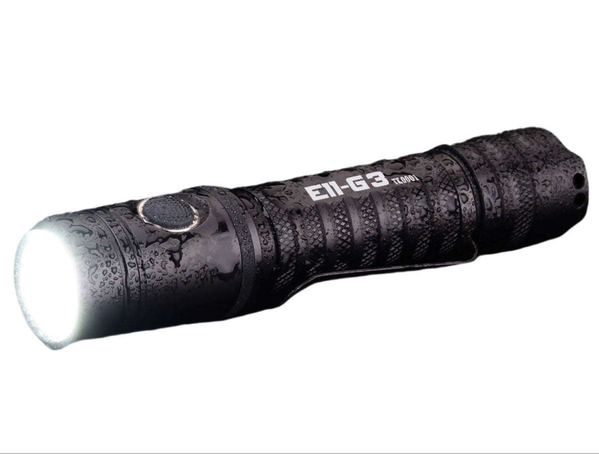 PowerTac E11 GEN3 Rechargeable EDC Flashlight — 2,020 Lumens