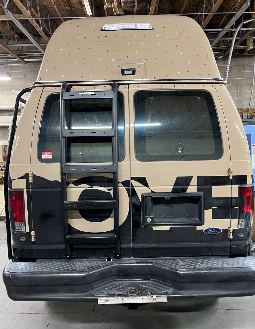 Ford E-Series Rear Ladder by avatar offroad