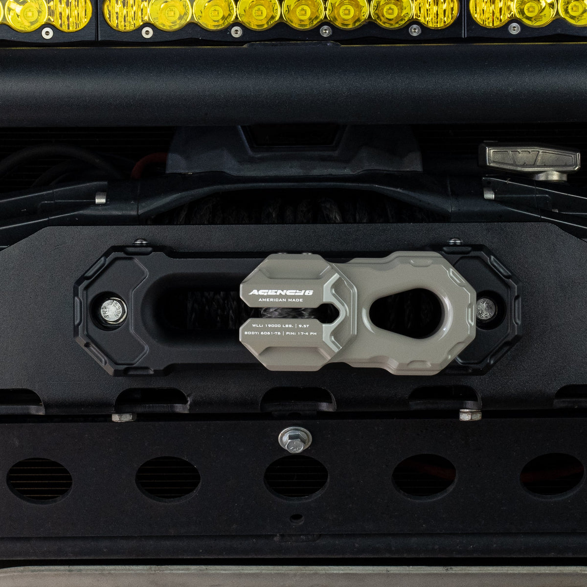 Agency 6 Billet Winch Shackle