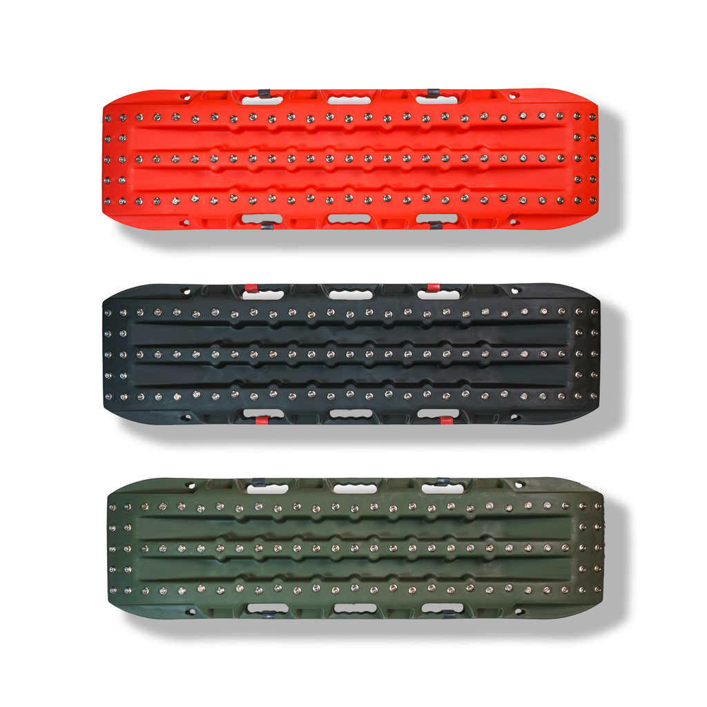 MOJAB Ultimate Traction recovery board with steel plugs - Two Boards by MOJAB OFFROAD