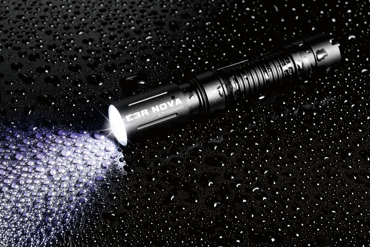 PowerTac E3R Nova Rechargeable Flashlight — 820 Lumens