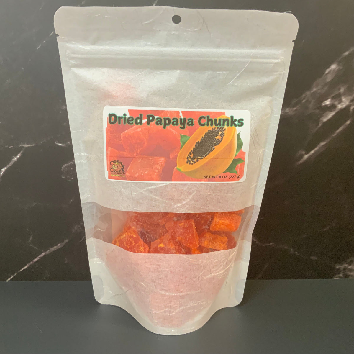 Dried Papaya Chunks by Captain Crazy's Nuts and Fine Snacks