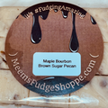 Maple Bourbon Brown Sugar Pecan Fudge