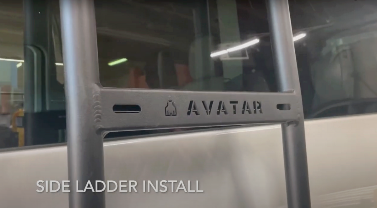 Avatar NV3500 Van Side Ladder by avatar offroad