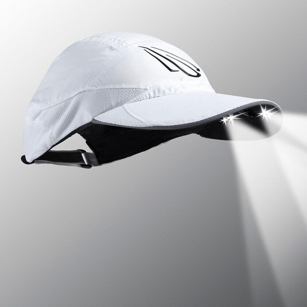 POWERCAP 25/75 LED Lighted Running Hats - Women’s 7 Panel by Panther Vision Store