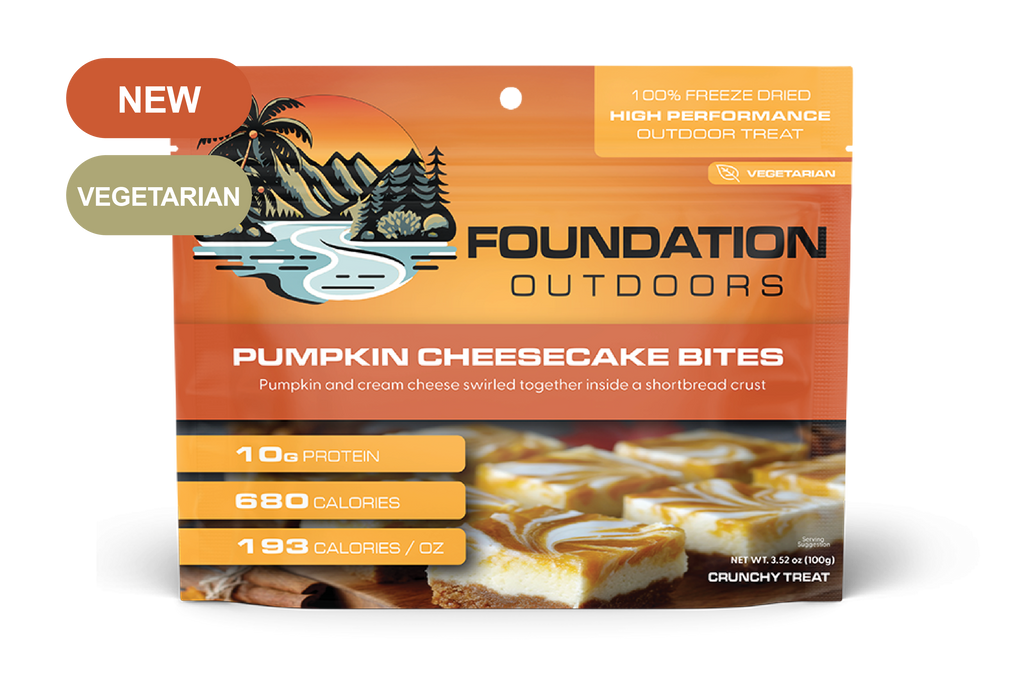 Pumpkin Cheesecake Bites by FOUNDATION Outdoors