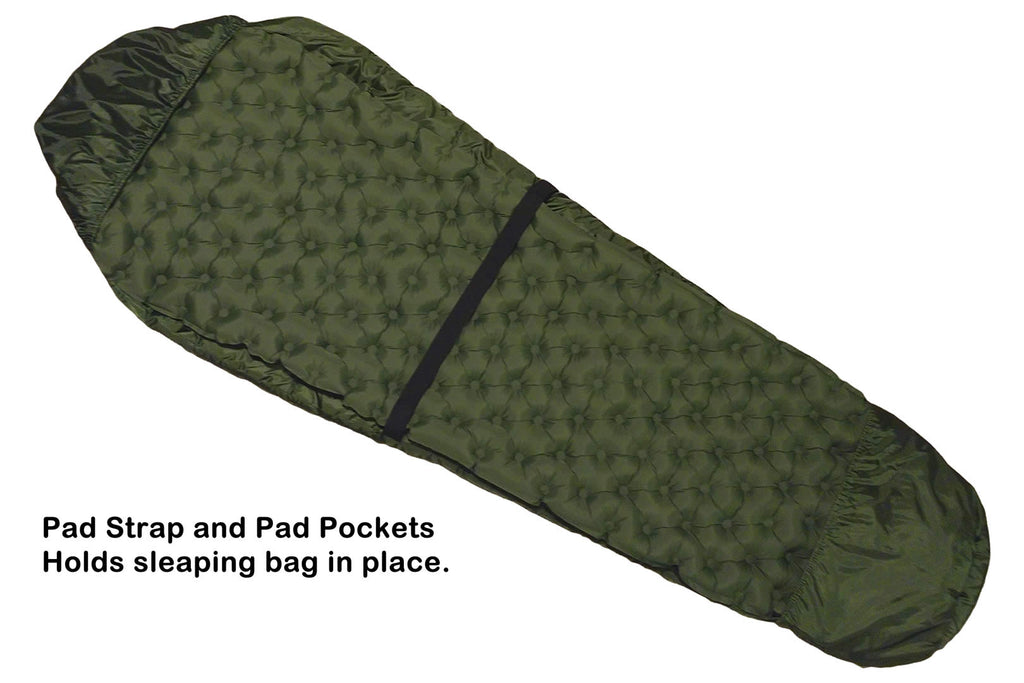 River Country Camp Sleep Set — Sleeping Bag, Pad & Pillow