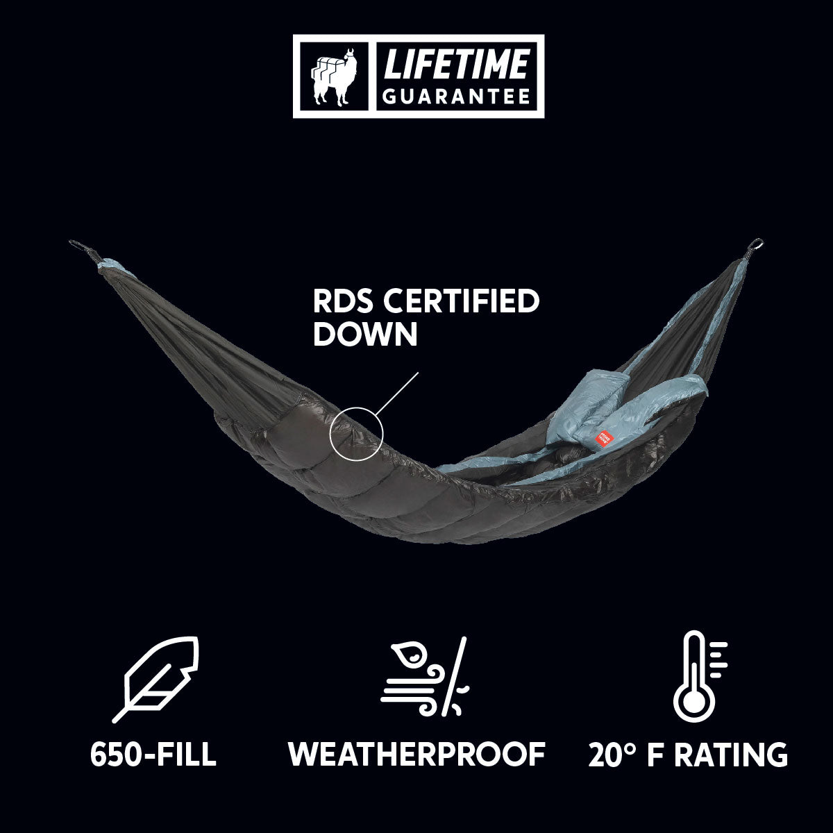Evolution 20 Down Sleeping Bag Hammock