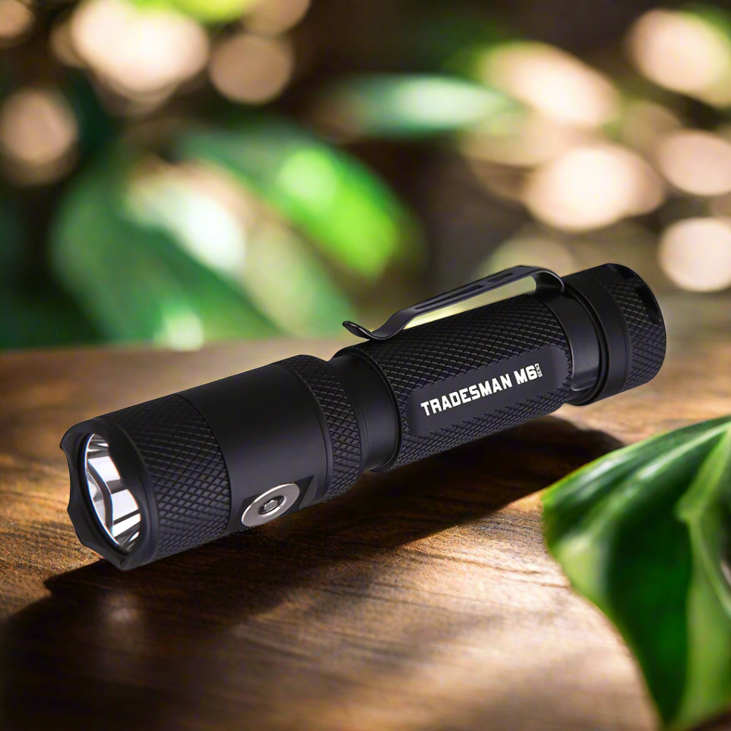 PowerTac M6 GEN3 Tradesman Flashlight — 2,030 Lumens