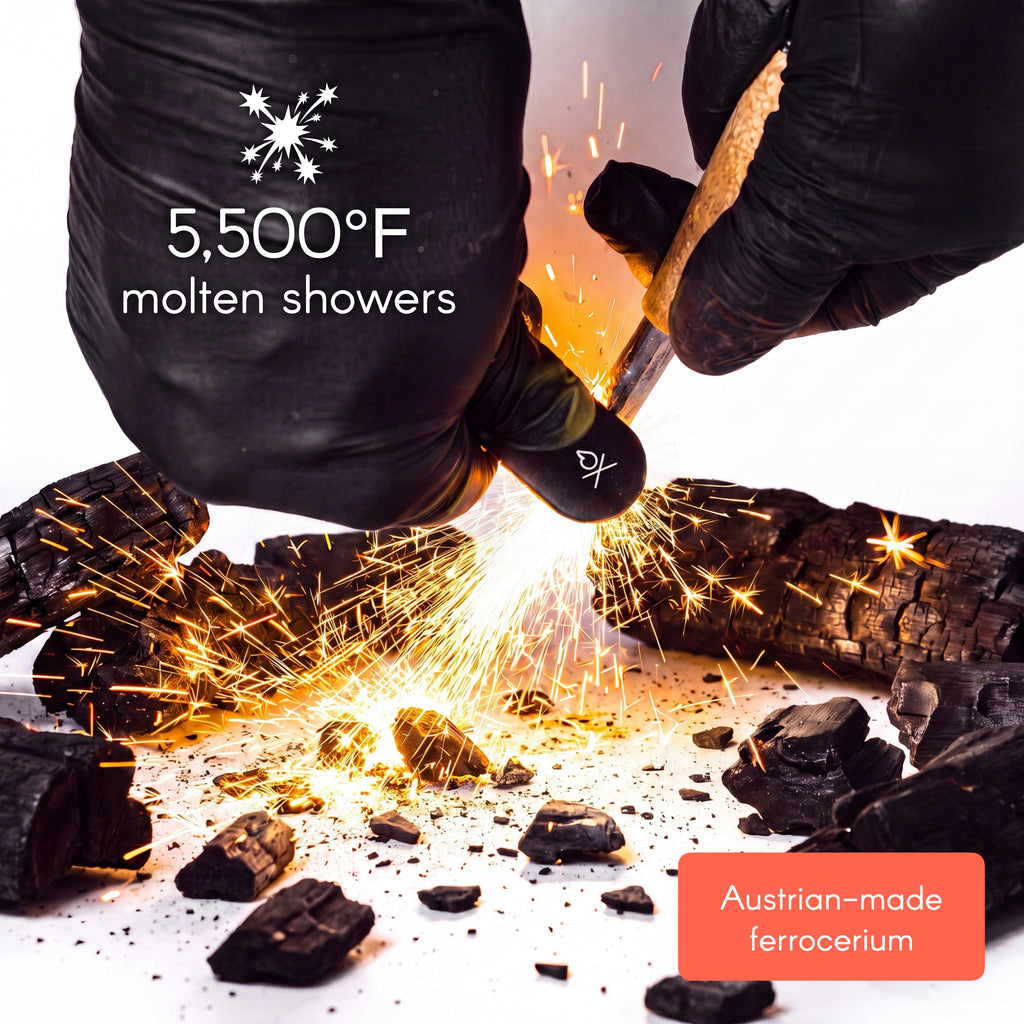 Zünden PRO Ferro Rod Fire Starter