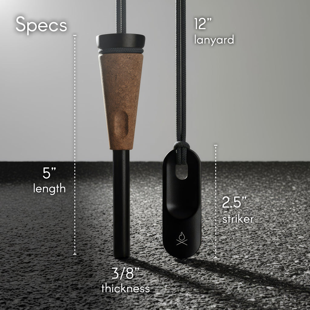 Zünden PRO Ferro Rod Fire Starter