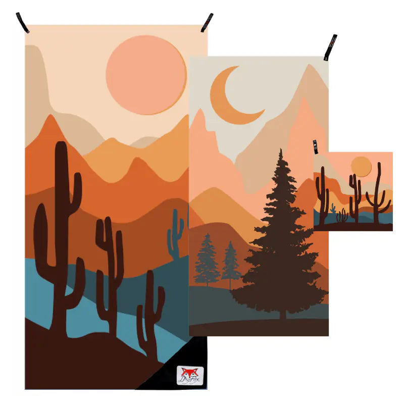 Adventure Towel Travel Set SML- Nature