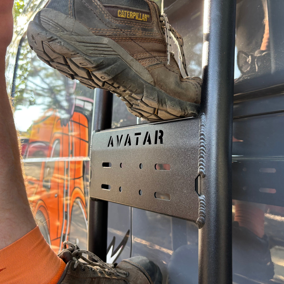 Mercedes Sprinter Van Side Ladder