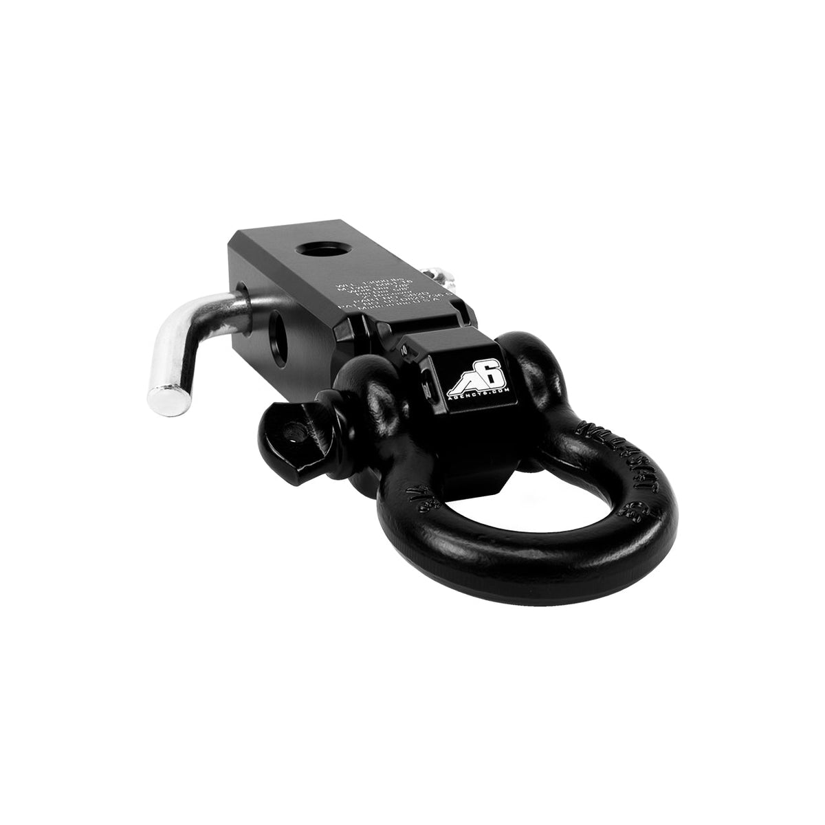 Agency 6 Recovery Hitch Shackle Block 2" Assembly