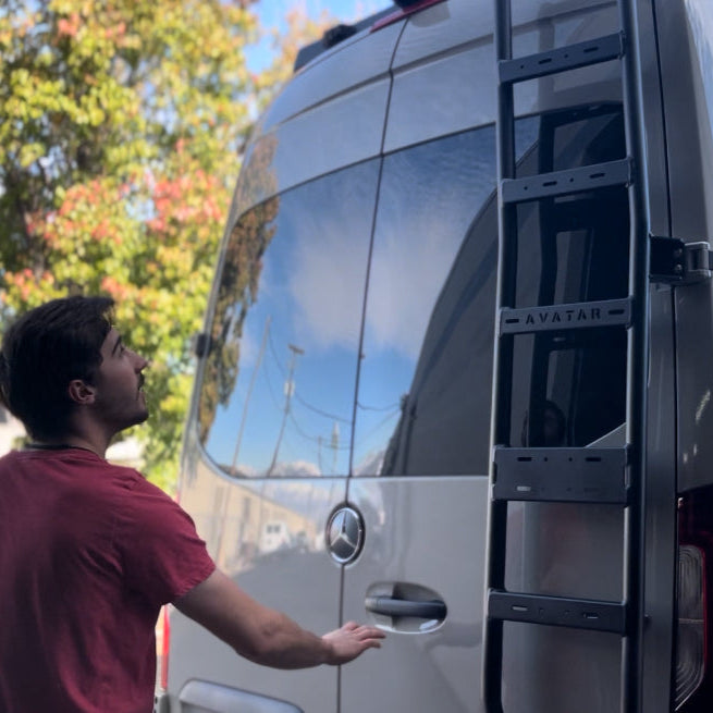 Sprinter Van Rear Ladder