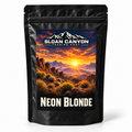 Neon Blonde coffee bag