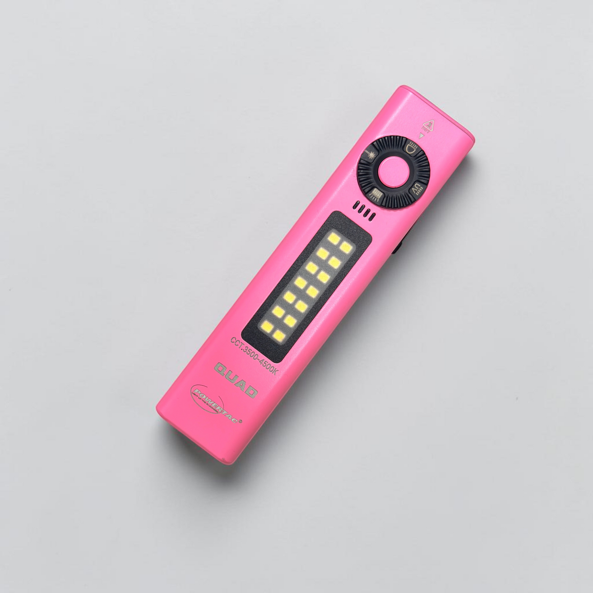 PowerTac QUAD 4-in-1 Rechargeable Flashlight — 2,000 Lumens
