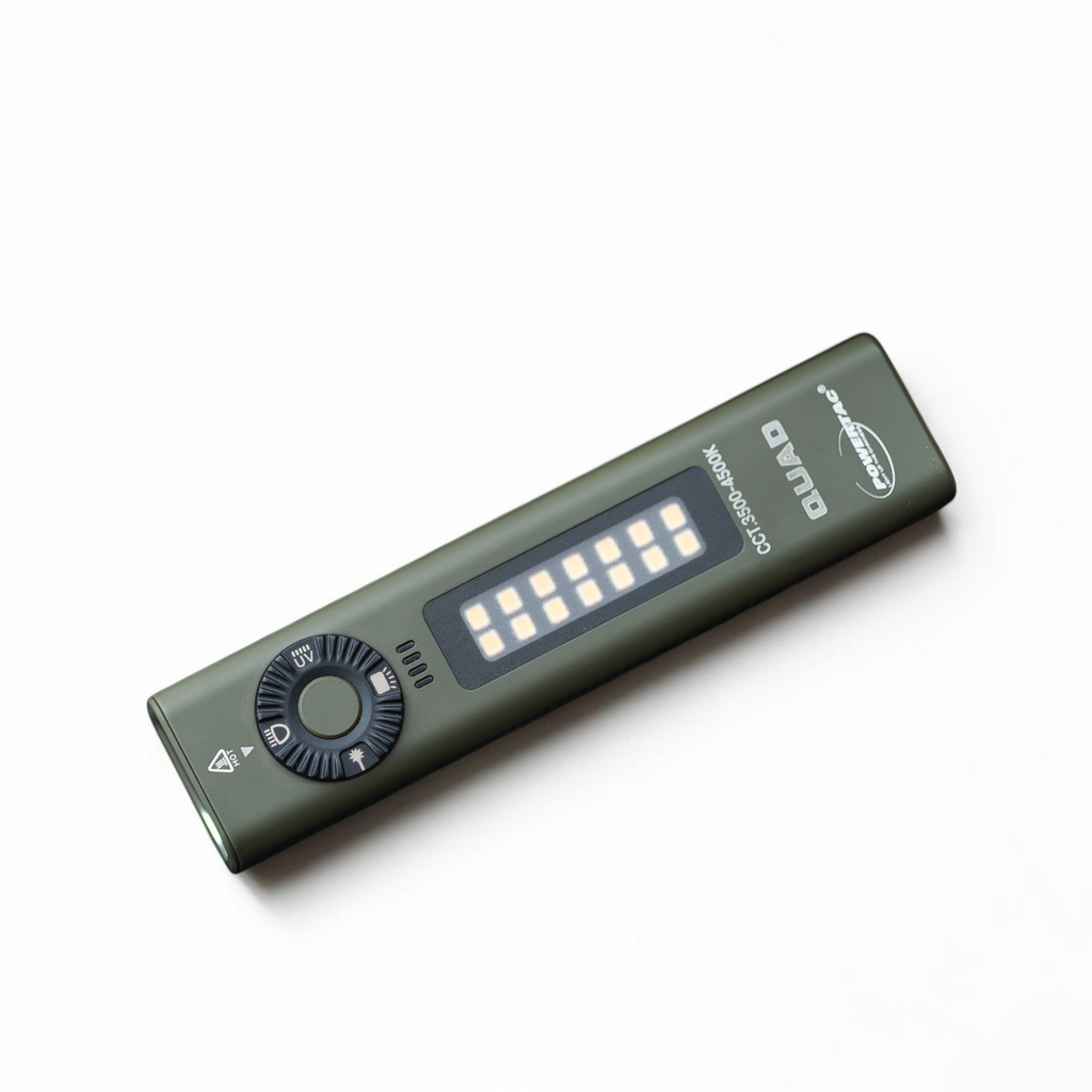 PowerTac QUAD 4-in-1 Rechargeable Flashlight — 2,000 Lumens