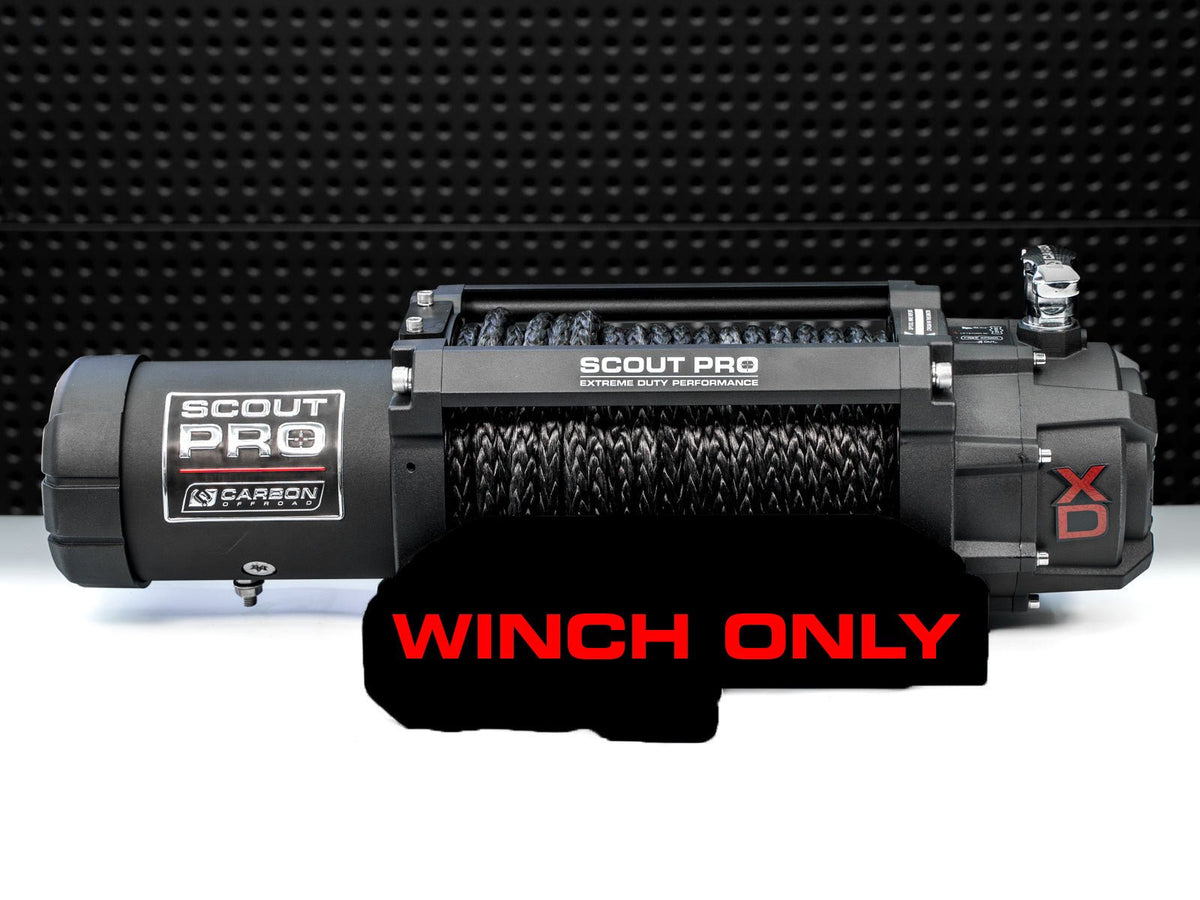 Carbon Scout Pro - 15000lb Winch V3 - WINCH ONLY by Carbon Offroad USA