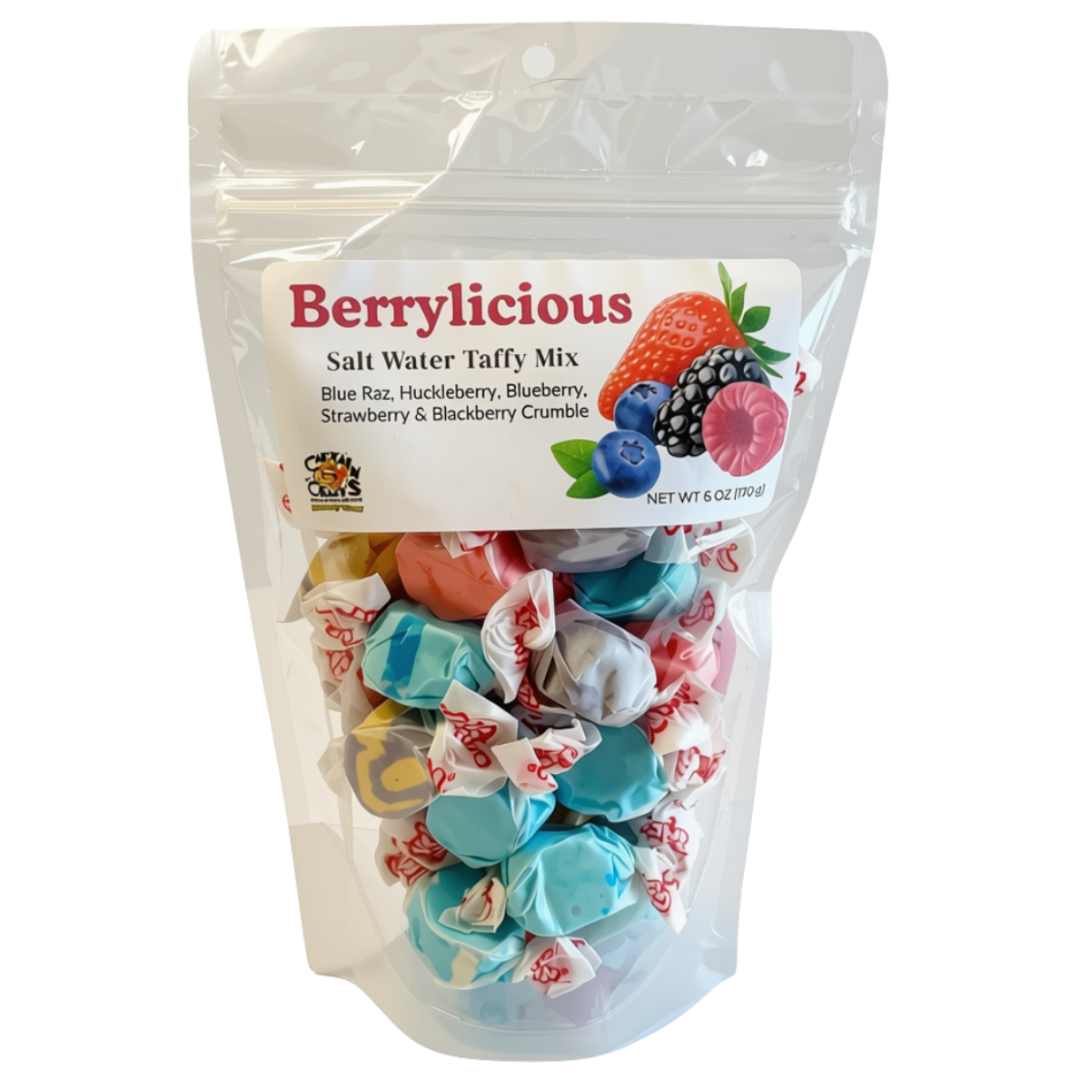 Berrylicious Salt Water Taffy Mix | Berry Candy Collection package