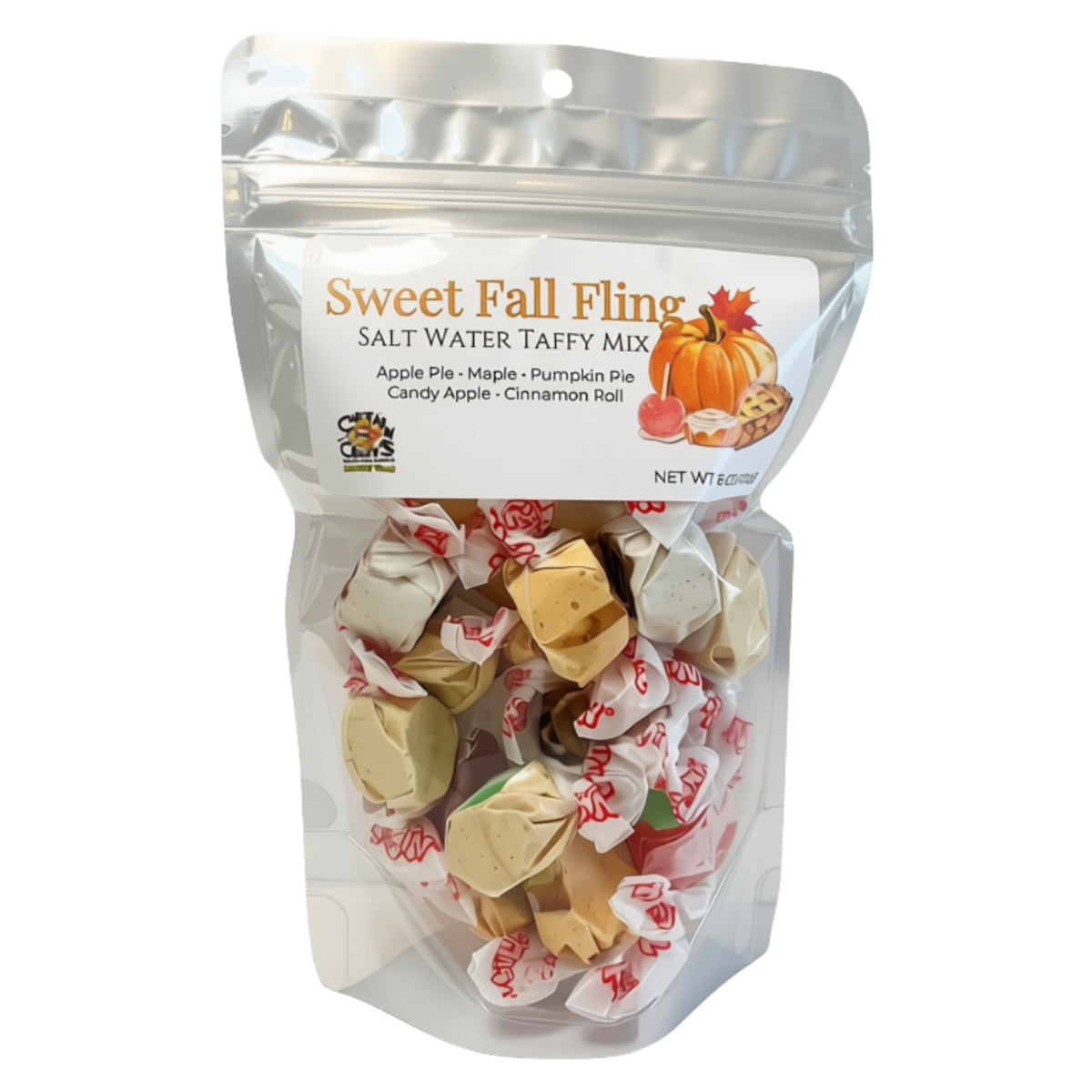 Sweet Fall Fling Salt Water Taffy Mix | Limited Edition Fall Collection package