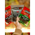 Try All - 7 Flavor Variety Pack of GrazeOn Beef Jerky Crisps- High Protein, No Sugar, Crunchy Air-Dried Meat Snack, All-Natural - 7 x 2.0 oz Bags package